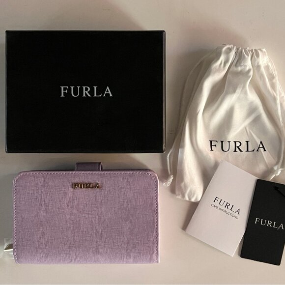 Furla Babylon M zip around leather wallet. Brand new with tags in box - Picture 1 of 5